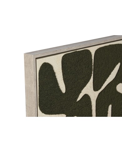 Quadro Home ESPRIT Verde Beige Astratto Moderno (2 Unità)