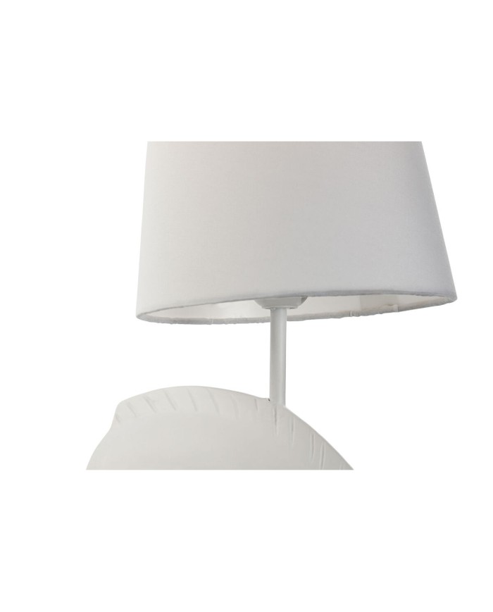 Lampada da Parete Home ESPRIT Bianco Moderno Cavallo Finitura invecchiata 220 V 18 x 21,5 x 50,5 cm (2 Unità)