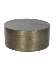 Tavolo aggiuntivo Home ESPRIT Nero Metallo 60 x 30 x 60 cm