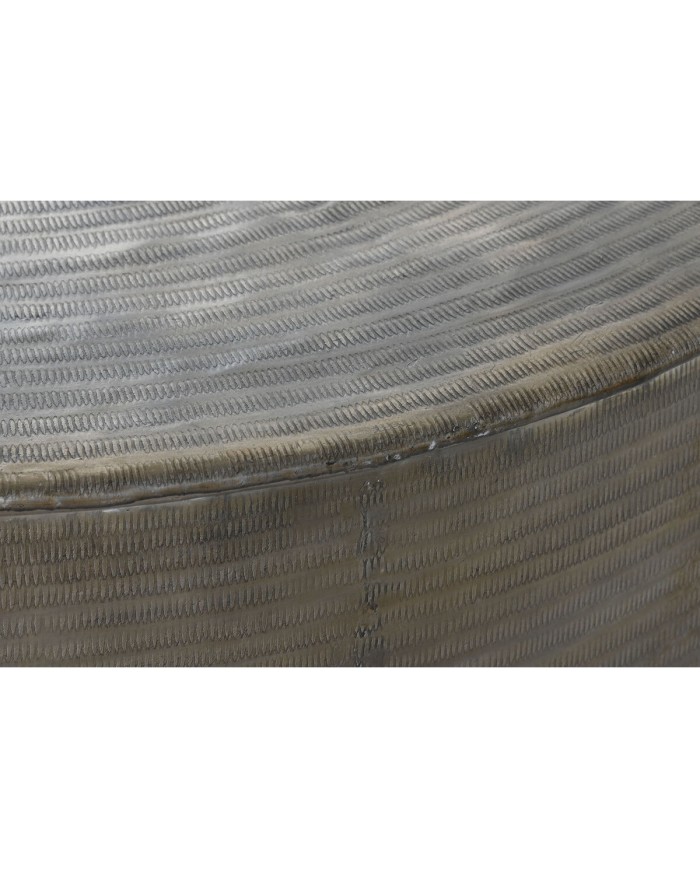 Tavolino da Caffè Home ESPRIT Dorato Alluminio 90 x 90 x 40 cm Tavolino da Caffè Home ESPRIT Dorato Alluminio 90 x 90 x 40 cm