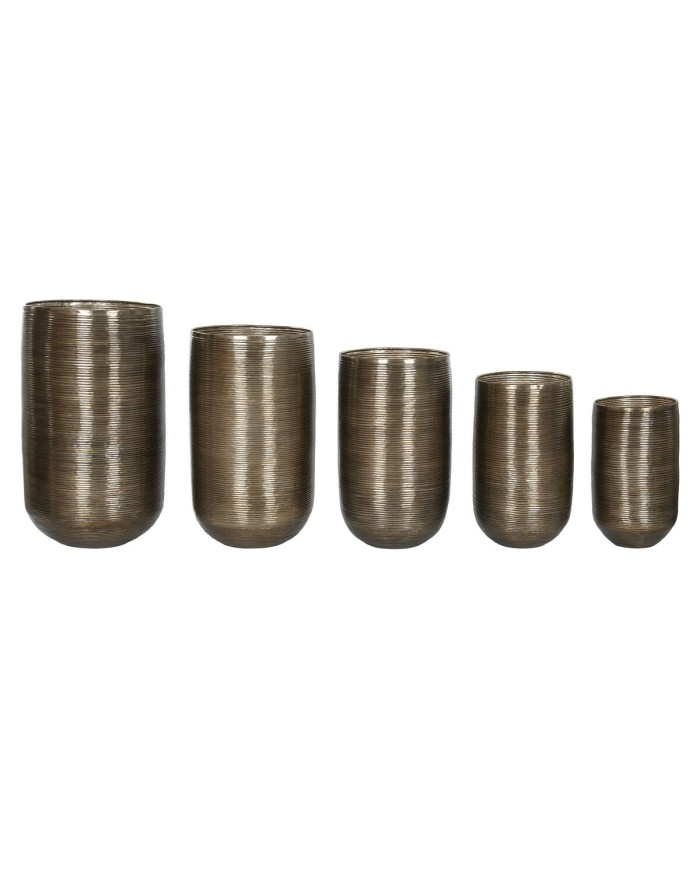 Vaso Home ESPRIT Rame Alluminio Moderno 50 x 50 x 89 cm 50 x 51 x 89 cm Vaso Home ESPRIT Rame Alluminio Moderno 50 x 50 x 89 cm 50 x 51 x 89 cm