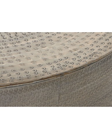 Tavolino da Caffè Home ESPRIT Dorato Alluminio 90 x 90 x 47 cm