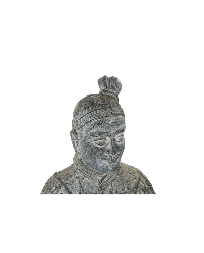 Statua Decorativa Home ESPRIT Grigio chiaro Orientale Guerriero 39 x 35 x 78 cm 33 x 34 x 76 cm Statua Decorativa Home ESPRIT Grigio chiaro Orientale Guerriero 39 x 35 x 78 cm 33 x 34 x 76 cm