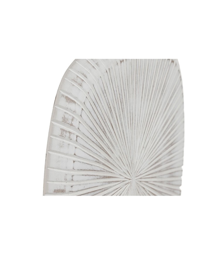 Statua Decorativa Home ESPRIT Bianco Marrone Moderno 30 x 8 x 34 cm