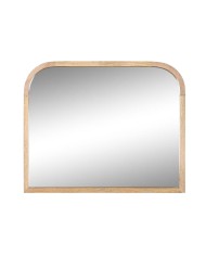 Specchio da parete Home ESPRIT Bianco Indiano Decapaggio 89 x 2 x 89 cm