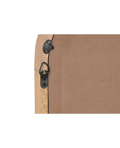 Specchio da parete Home ESPRIT Marrone Città 80 x 3 x 65 cm