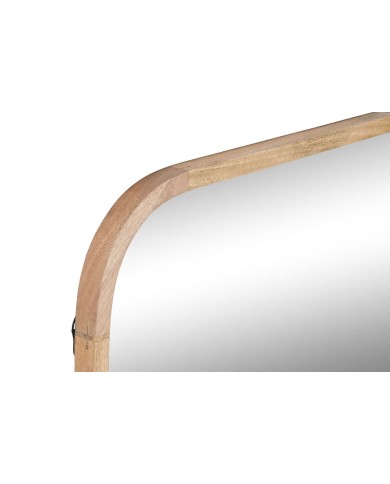 Specchio da parete Home ESPRIT Marrone Città 80 x 3 x 65 cm