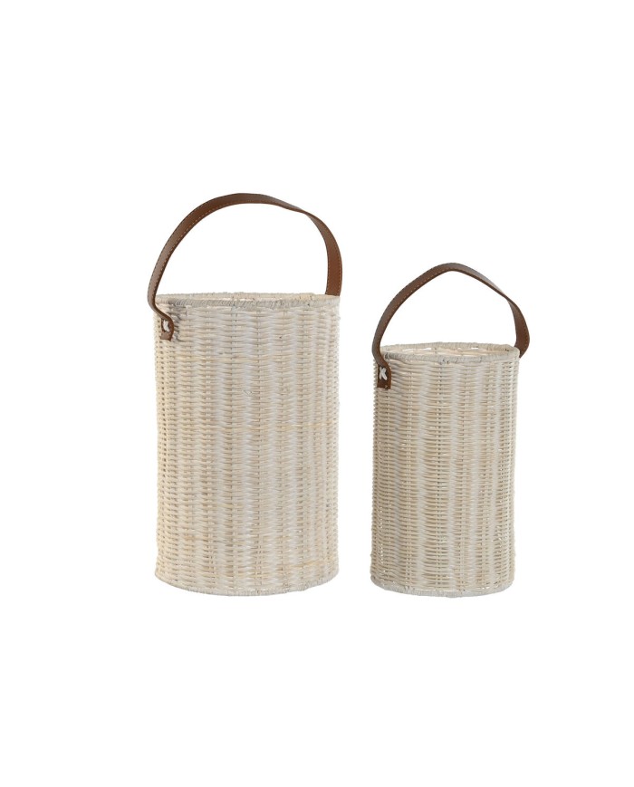 Portacandele Home ESPRIT Cristallo 20 x 20 x 30 cm (2 Unità) Portacandele Home ESPRIT Cristallo 20 x 20 x 30 cm (2 Unità)