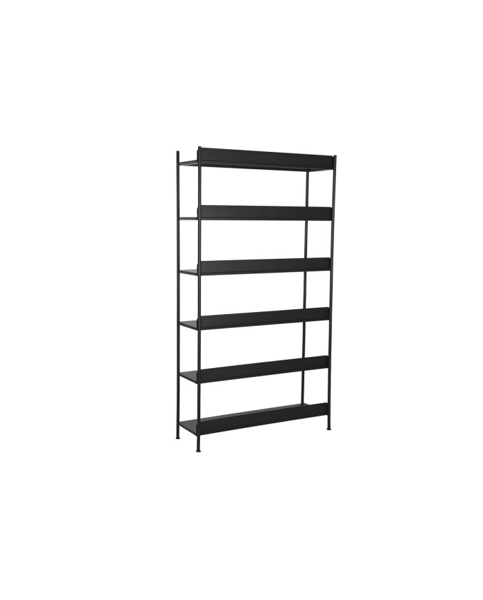 Scaffale Home ESPRIT Nero Metallo 100 x 30 x 180 cm Scaffale Home ESPRIT Nero Metallo 100 x 30 x 180 cm