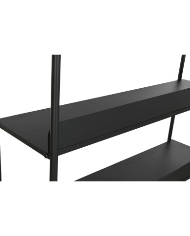 Scaffale Home ESPRIT Nero Metallo 100 x 30 x 180 cm