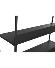 Scaffale Home ESPRIT Nero Metallo 100 x 30 x 180 cm Scaffale Home ESPRIT Nero Metallo 100 x 30 x 180 cm