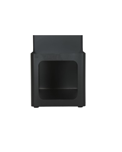 Tavolo aggiuntivo Home ESPRIT Nero Metallo 60 x 30 x 60 cm