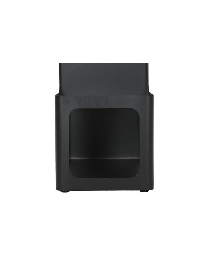 Tavolo aggiuntivo Home ESPRIT Nero Metallo 60 x 30 x 60 cm