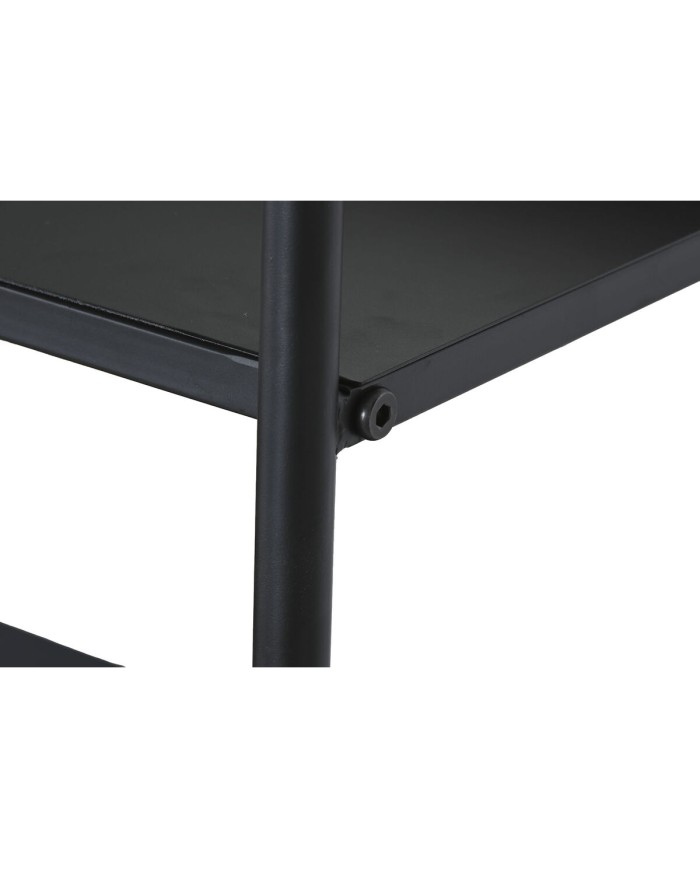 Scaffale Home ESPRIT Nero Metallo 100 x 30 x 180 cm Scaffale Home ESPRIT Nero Metallo 100 x 30 x 180 cm