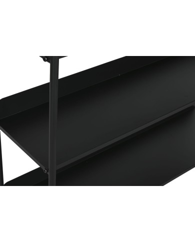 Scaffale Home ESPRIT Nero Metallo 100 x 30 x 180 cm