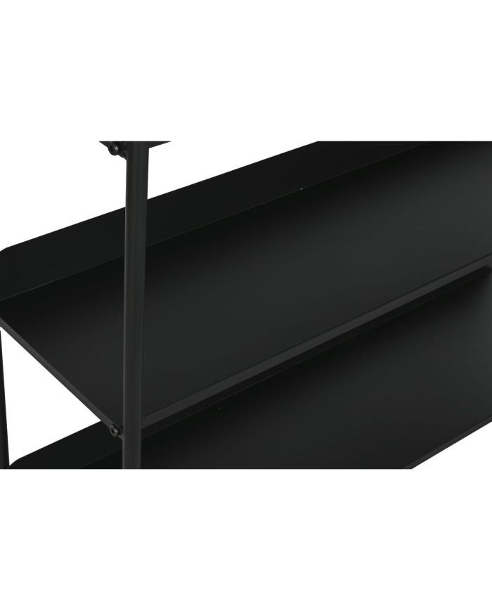 Scaffale Home ESPRIT Nero Metallo 100 x 30 x 180 cm Scaffale Home ESPRIT Nero Metallo 100 x 30 x 180 cm