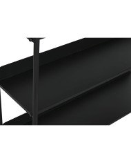 Scaffale Home ESPRIT Nero Metallo 100 x 30 x 180 cm Scaffale Home ESPRIT Nero Metallo 100 x 30 x 180 cm