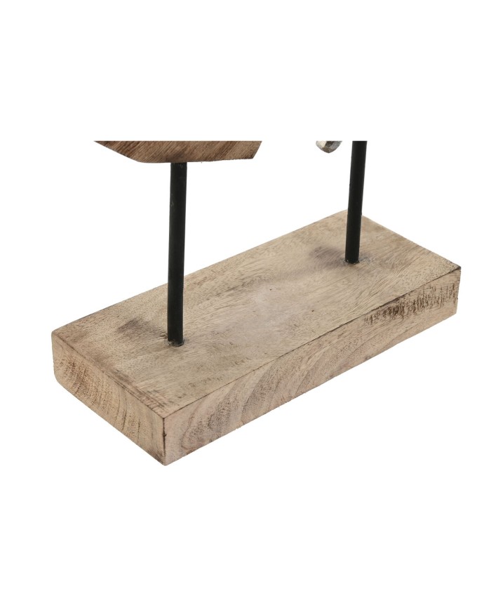 Statua Decorativa Home ESPRIT Marrone Argentato 35 x 9 x 52 cm Statua Decorativa Home ESPRIT Marrone Argentato 35 x 9 x 52 cm