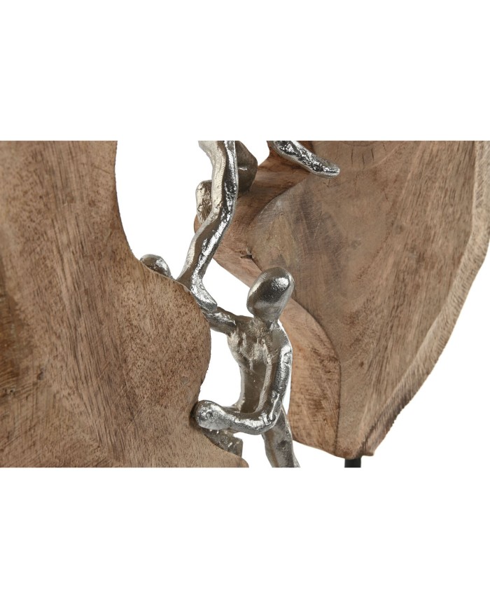 Statua Decorativa Home ESPRIT Marrone Argentato 35 x 9 x 52 cm Statua Decorativa Home ESPRIT Marrone Argentato 35 x 9 x 52 cm