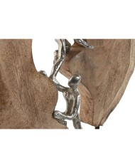 Statua Decorativa Home ESPRIT Marrone Argentato 35 x 9 x 52 cm Statua Decorativa Home ESPRIT Marrone Argentato 35 x 9 x 52 cm