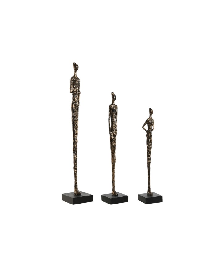 Statua Decorativa Home ESPRIT Nero Grigio scuro Moderno Persone 11,5 x 11,5 x 70 cm Statua Decorativa Home ESPRIT Nero Grigio scuro Moderno Persone 11,5 x 11,5 x 70 cm