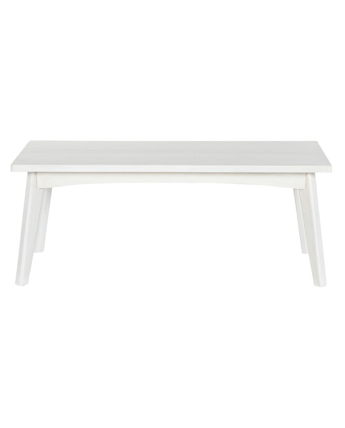 Tavolino da Caffè Home ESPRIT Bianco Legno di mango 115 x 55 x 45 cm