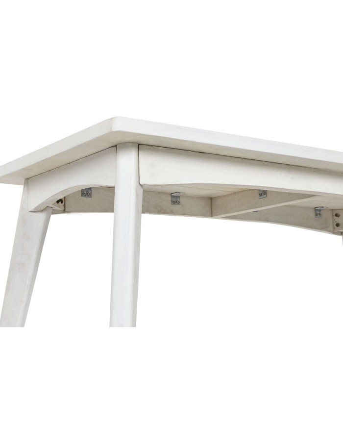 Tavolino da Caffè Home ESPRIT Bianco Legno di mango 115 x 55 x 45 cm