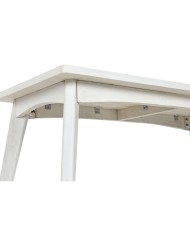 Tavolino da Caffè Home ESPRIT Bianco Legno di mango 115 x 55 x 45 cm Tavolino da Caffè Home ESPRIT Bianco Legno di mango 115 x 55 x 45 cm