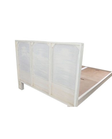 Letto Home ESPRIT Bianco 167 x 212 x 120 cm