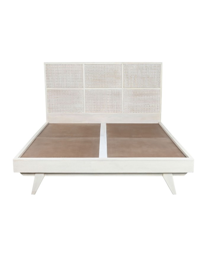 Letto Home ESPRIT Bianco 167 x 212 x 120 cm Letto Home ESPRIT Bianco 167 x 212 x 120 cm