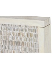 Letto Home ESPRIT Bianco 167 x 212 x 120 cm Letto Home ESPRIT Bianco 167 x 212 x 120 cm