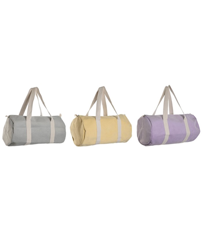 Borsa Donna Home ESPRIT Giallo Grigio Lilla 50 x 26 x 26 cm (3 Unità) Borsa Donna Home ESPRIT Giallo Grigio Lilla 50 x 26 x 26 cm (3 Unità)