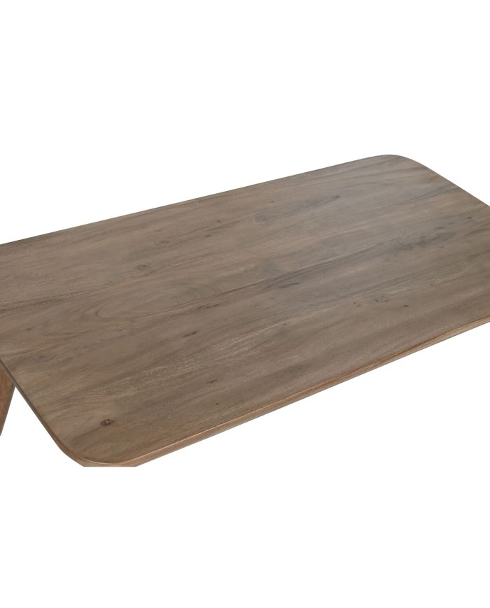 Tavolino da Caffè Home ESPRIT Marrone Chiaro Legno di acacia 118 x 60 x 40 cm