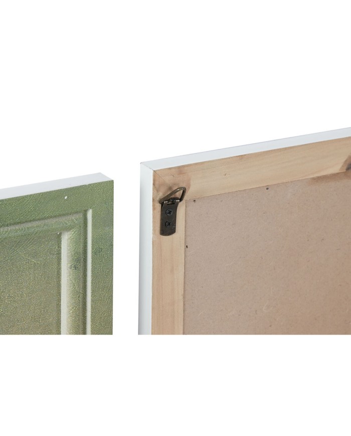 Quadro Home ESPRIT Azzurro Verde Arancio Città 50 x 2 x 50 cm (4 Unità) Quadro Home ESPRIT Azzurro Verde Arancio Città 50 x 2 x 50 cm (4 Unità)