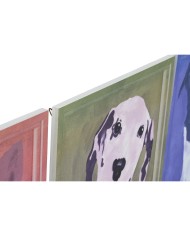 Quadro Home ESPRIT Azzurro Verde Arancio Città 50 x 2 x 50 cm (4 Unità) Quadro Home ESPRIT Azzurro Verde Arancio Città 50 x 2 x 50 cm (4 Unità)