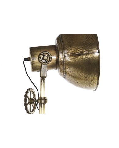 Lampada da Terra Home ESPRIT Dorato 25 W 30 x 28 x 142 cm Lampada da Terra Home ESPRIT Dorato 25 W 30 x 28 x 142 cm