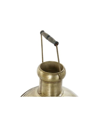 Lanterna Home ESPRIT Dorato Metallo Cristallo 34 x 20 x 46 cm