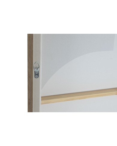 Tela Home ESPRIT Nero Beige polistirene Tela Moderno 103 x 4,5 x 143 cm (2 Unità)