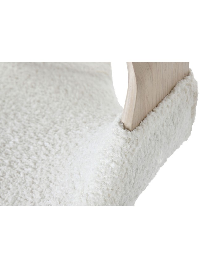 Sgabello Home ESPRIT Bianco Legno 55,5 x 52,5 x 92,5 cm Sgabello Home ESPRIT Bianco Legno 55,5 x 52,5 x 92,5 cm