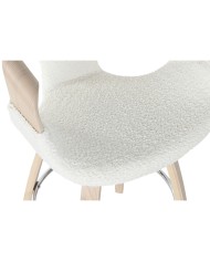 Sgabello Home ESPRIT Bianco Legno 55,5 x 52,5 x 92,5 cm Sgabello Home ESPRIT Bianco Legno 55,5 x 52,5 x 92,5 cm