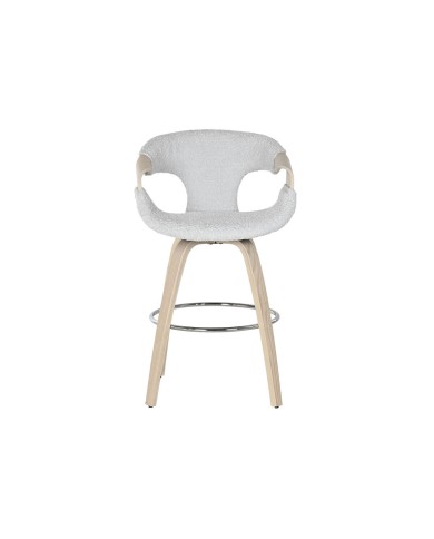 Sgabello Home ESPRIT Grigio Legno 55,5 x 52,5 x 92,5 cm Sgabello Home ESPRIT Grigio Legno 55,5 x 52,5 x 92,5 cm