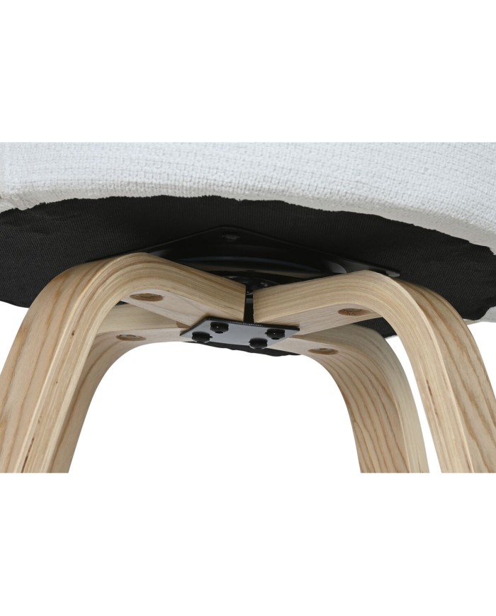 Sgabello Home ESPRIT Bianco Legno 58 x 56 x 86 cm Sgabello Home ESPRIT Bianco Legno 58 x 56 x 86 cm