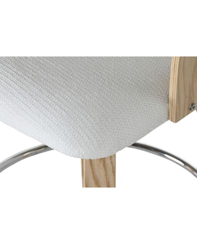 Sgabello Home ESPRIT Bianco Legno 58 x 56 x 86 cm Sgabello Home ESPRIT Bianco Legno 58 x 56 x 86 cm