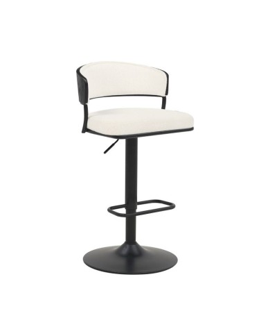 Sgabello Home ESPRIT Bianco Metallo 48,5 x 48 x 83,5 cm Sgabello Home ESPRIT Bianco Metallo 48,5 x 48 x 83,5 cm