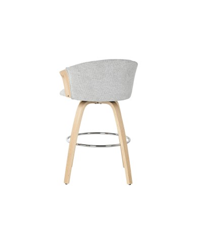 Sgabello Home ESPRIT Grigio Legno 58 x 56 x 86 cm Sgabello Home ESPRIT Grigio Legno 58 x 56 x 86 cm