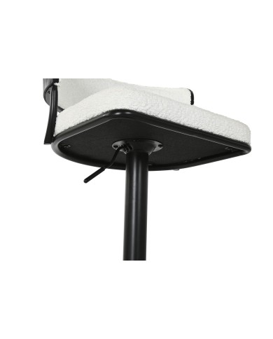 Sgabello Home ESPRIT Bianco Metallo 48,5 x 48 x 83,5 cm Sgabello Home ESPRIT Bianco Metallo 48,5 x 48 x 83,5 cm