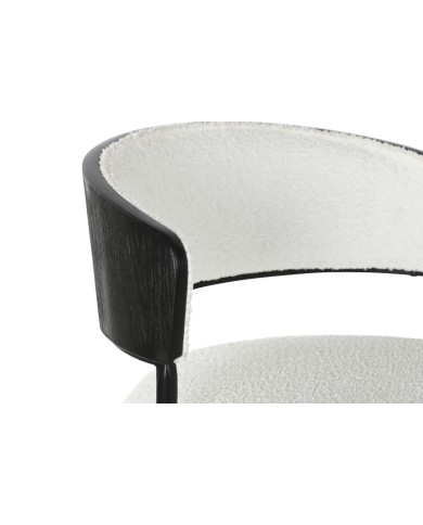 Sgabello Home ESPRIT Bianco Metallo 48,5 x 48 x 83,5 cm Sgabello Home ESPRIT Bianco Metallo 48,5 x 48 x 83,5 cm