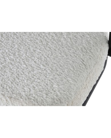 Sgabello Home ESPRIT Bianco Metallo 48,5 x 48 x 83,5 cm Sgabello Home ESPRIT Bianco Metallo 48,5 x 48 x 83,5 cm