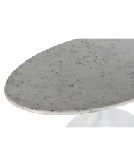 Tavolo da Pranzo Home ESPRIT Bianco Metallo Marmo 180 x 100 x 76 cm