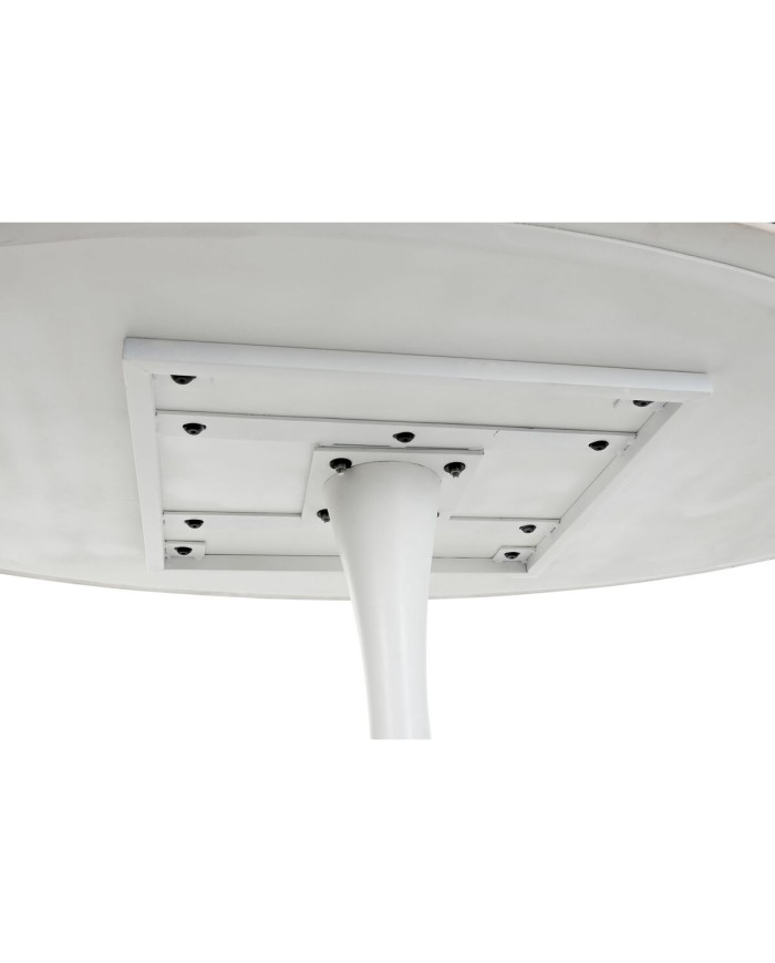 Tavolo da Pranzo Home ESPRIT Bianco Metallo Marmo 180 x 100 x 76 cm